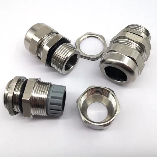 Brass and stainless-steel glands