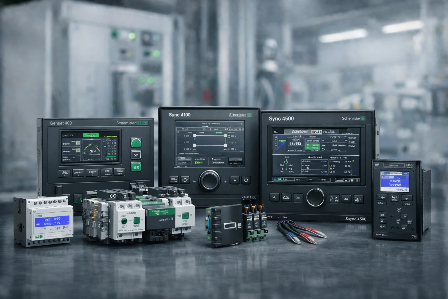 Generator control and synchronization devices