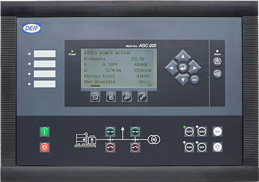Operator panels for generators