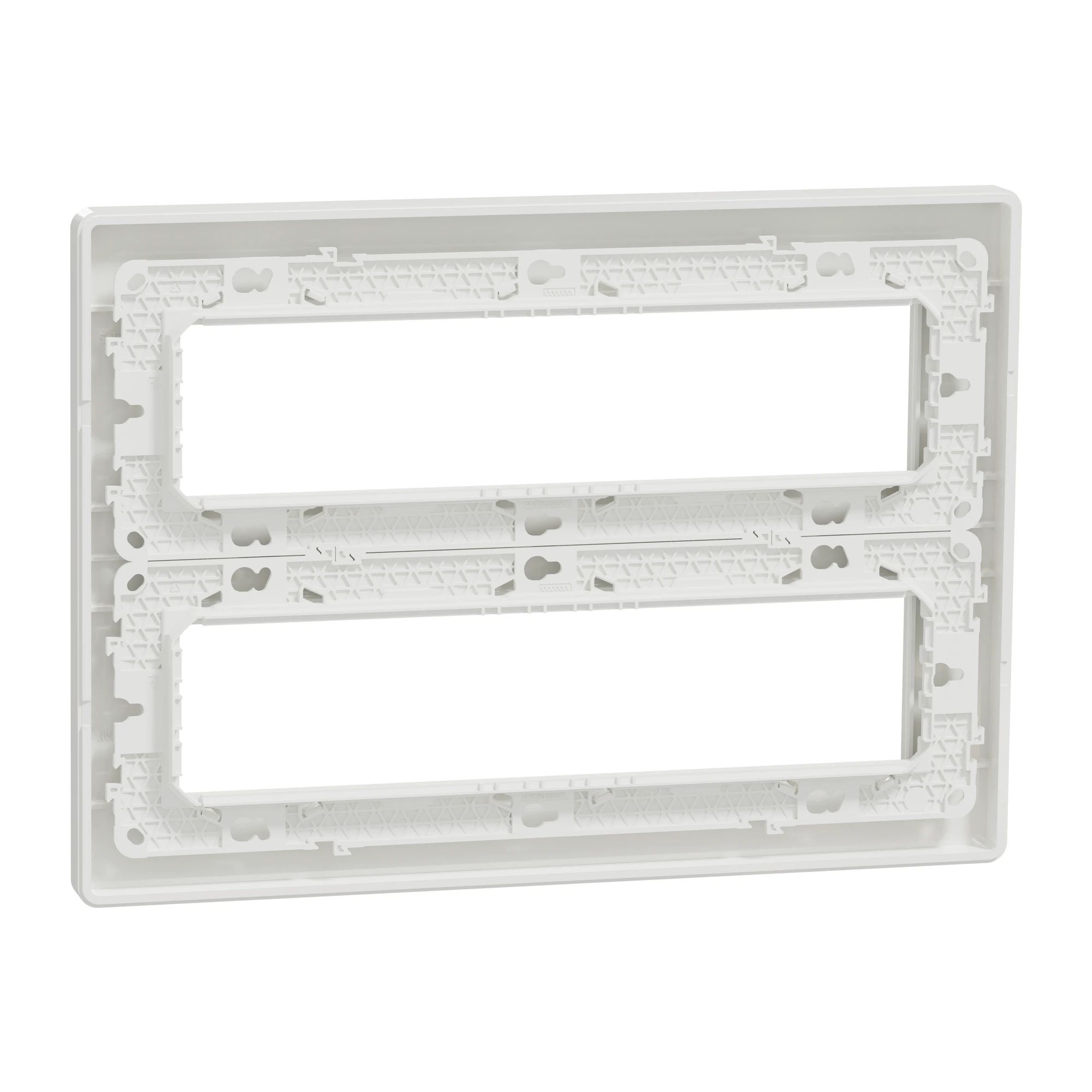 NU121820 Блок unica system+ відкр.вст. 2х4 антиб.