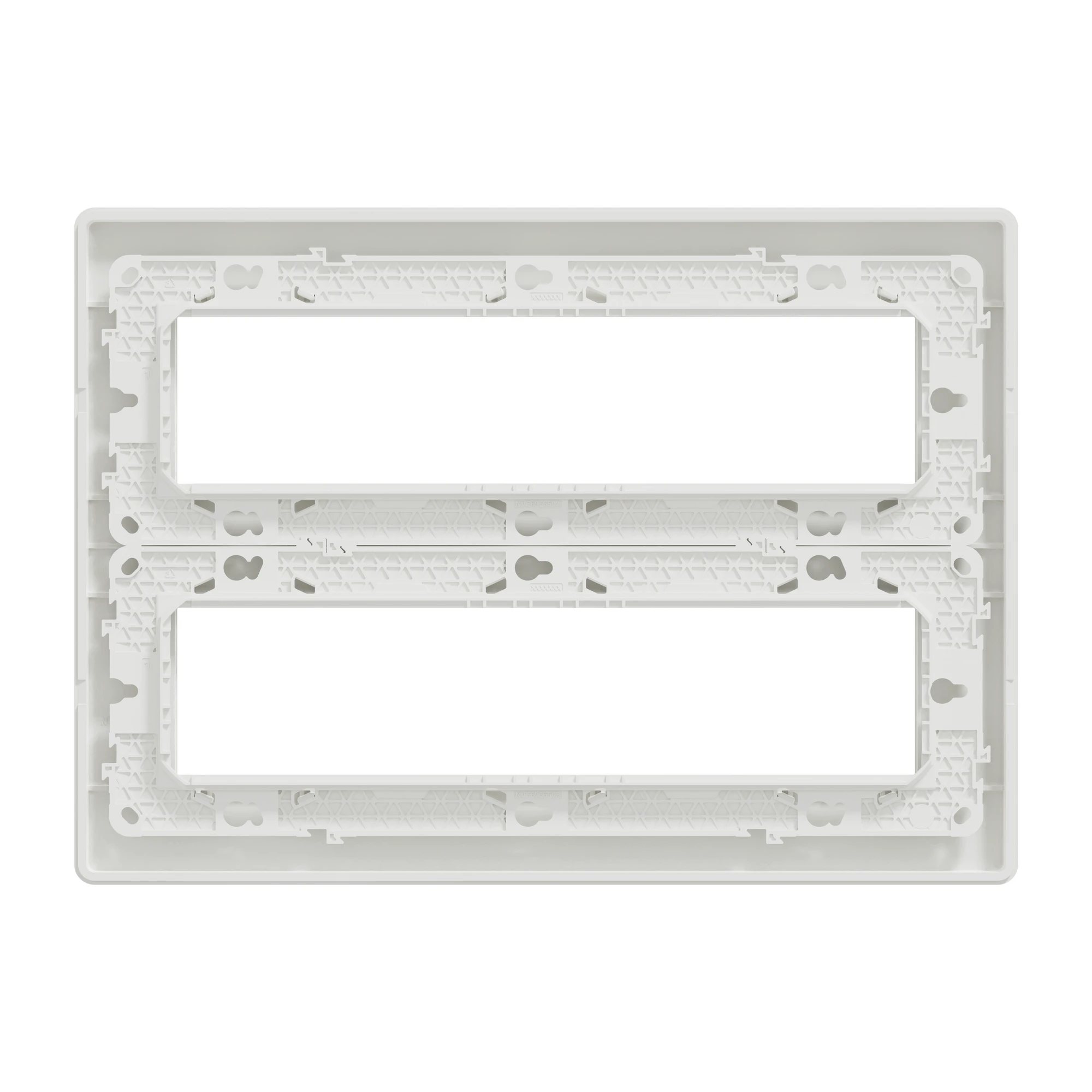 NU121820 Блок unica system+ відкр.вст. 2х4 антиб.