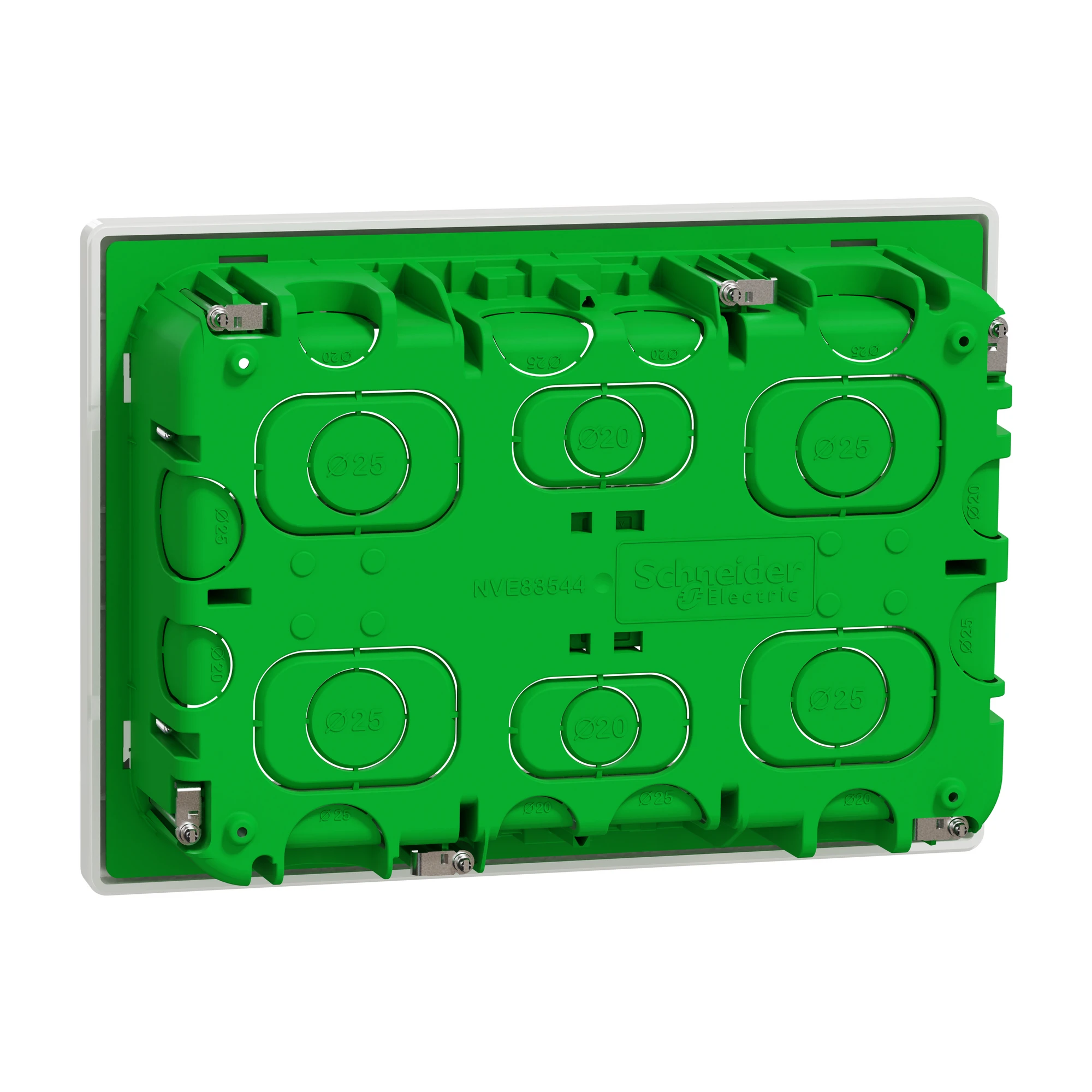 NU171820 Блок unica system+ прих.вст. 2х4 антиб.