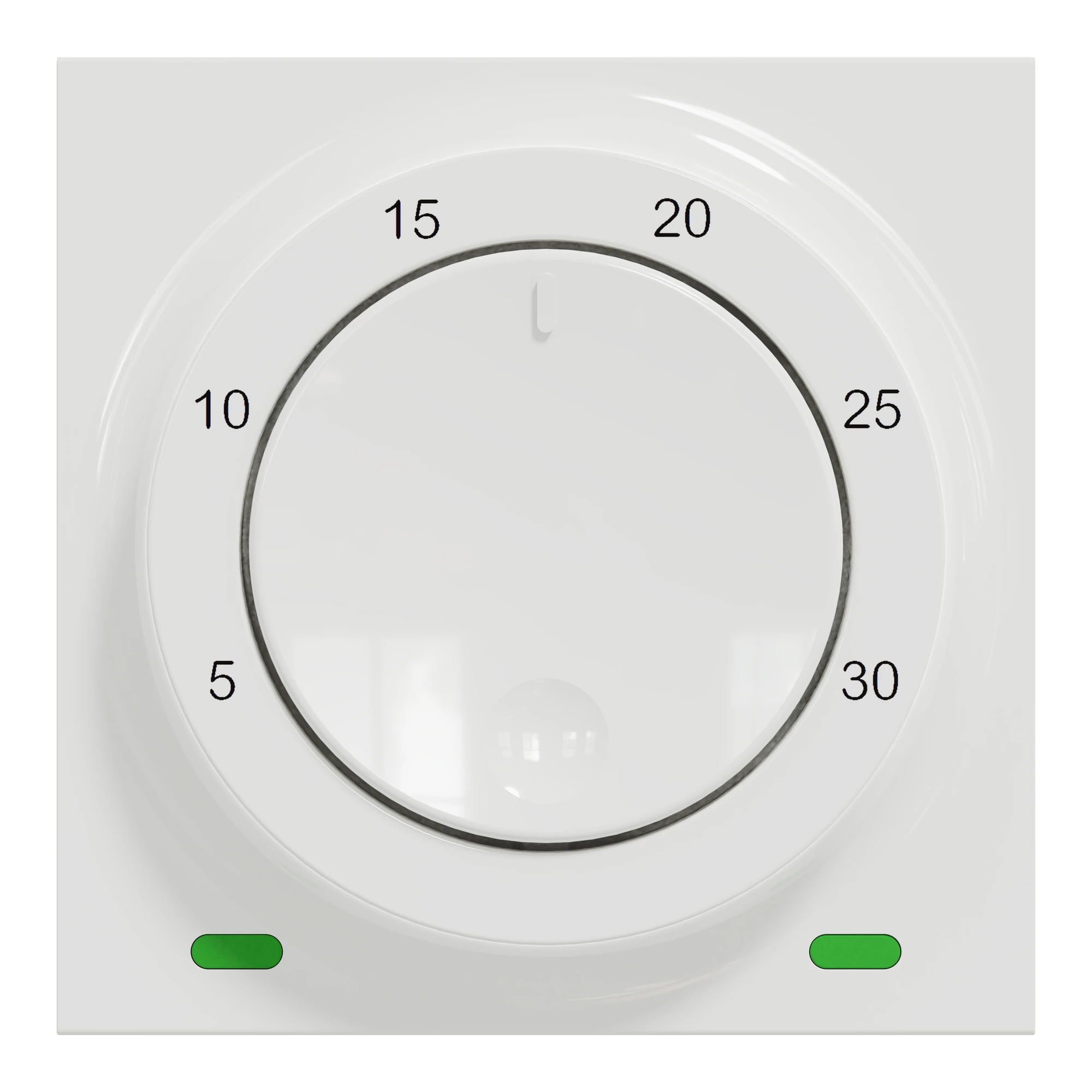 NU350118 Термостат кімнатний, вбуд.датчик 8А біл.