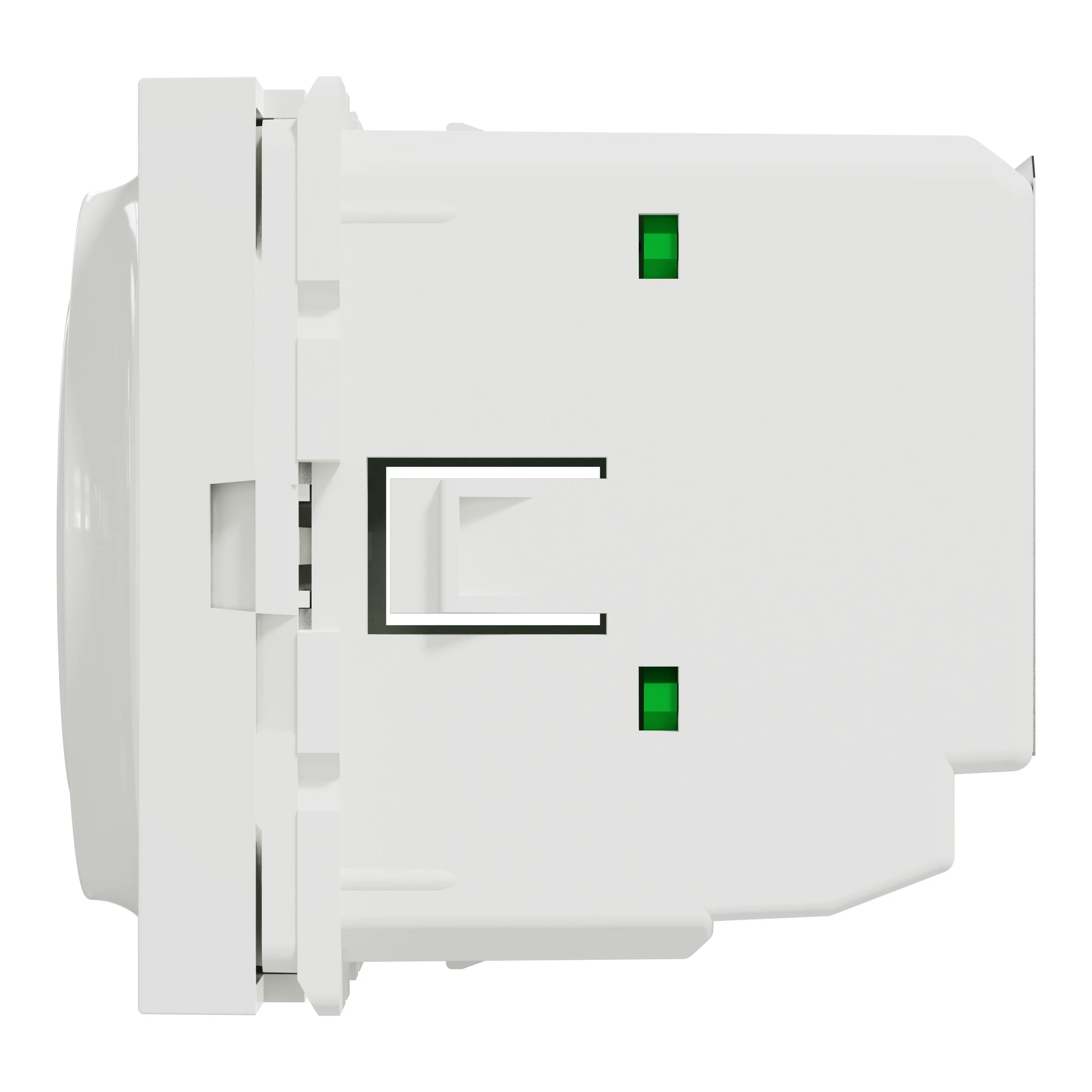 NU350118 Термостат кімнатний, вбуд.датчик 8А біл.
