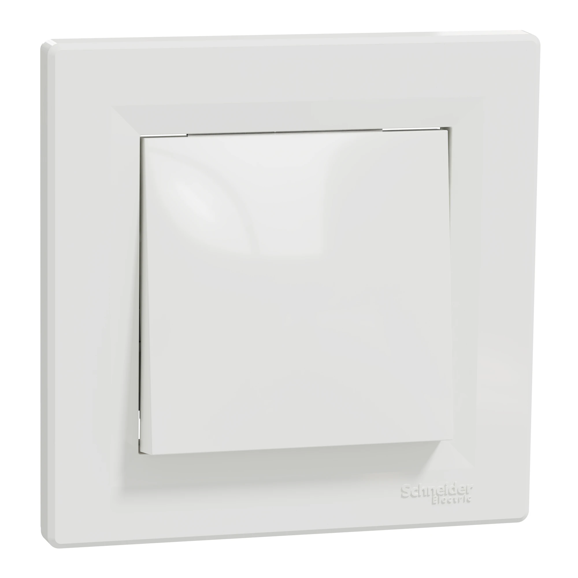 EPH0100121 ВИМИКАЧ ОДНОКЛ. САМОЗАЖ. БІЛИЙ ASFORA