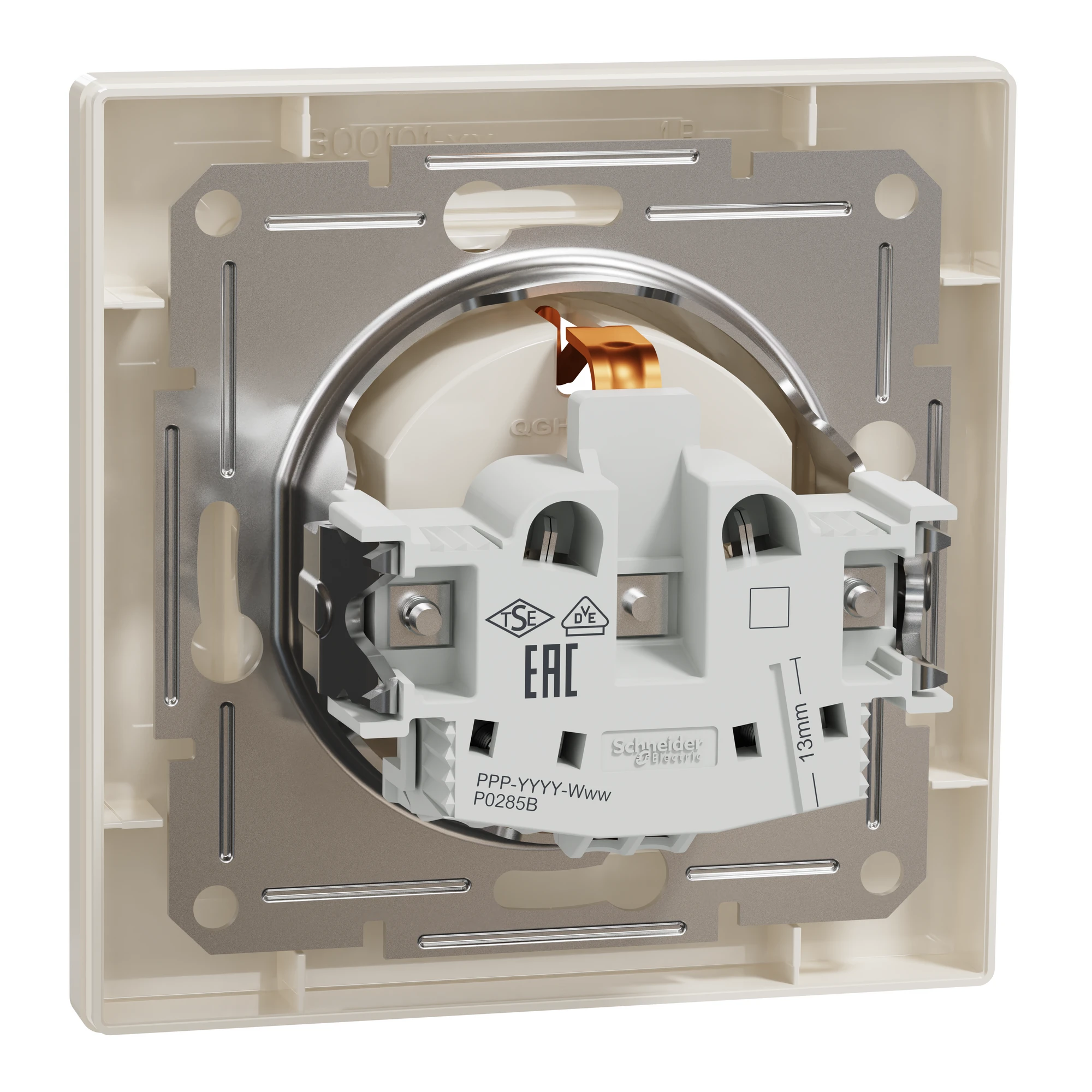 EPH2900123 Р-ТКА З КОНТАК ЩО З/ЗЕМ КРЕМ ASFORA