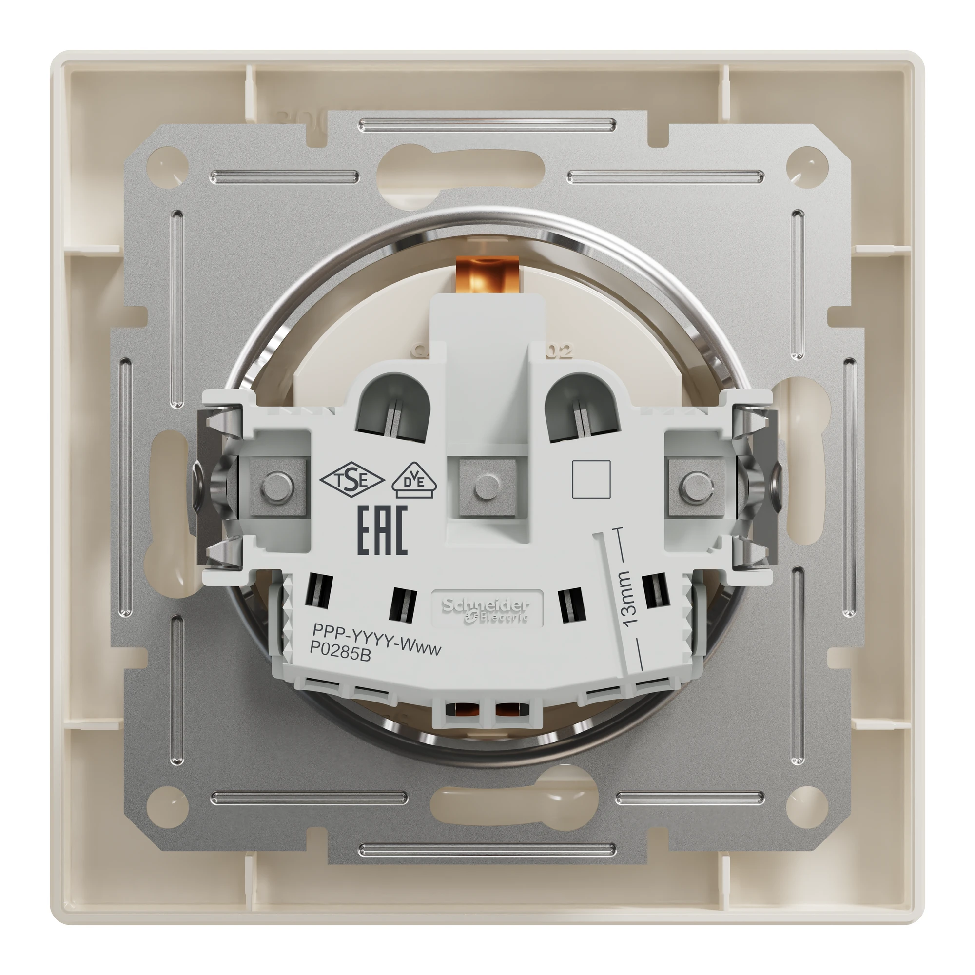 EPH2900123 Р-ТКА З КОНТАК ЩО З/ЗЕМ КРЕМ ASFORA