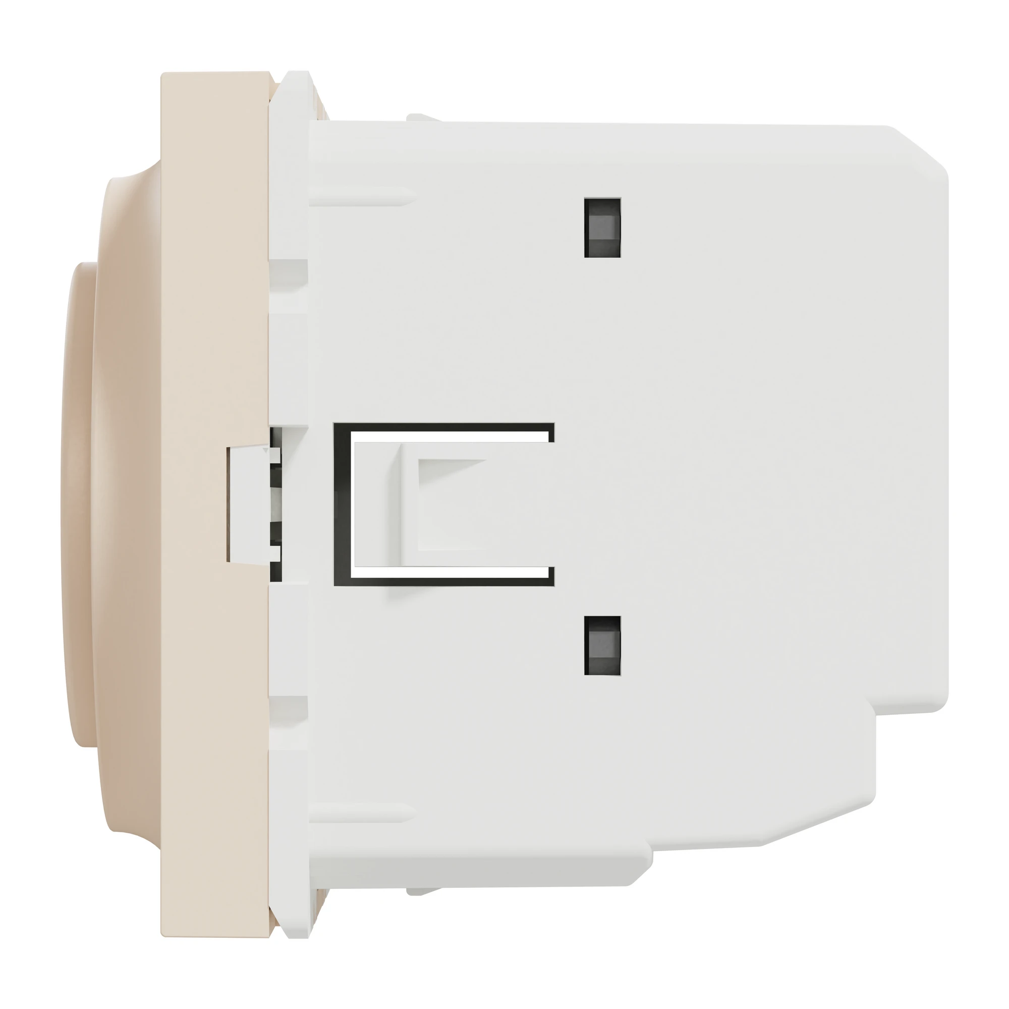 NU350144 Термостат кімнатний, вбуд.датчик 8А беж.