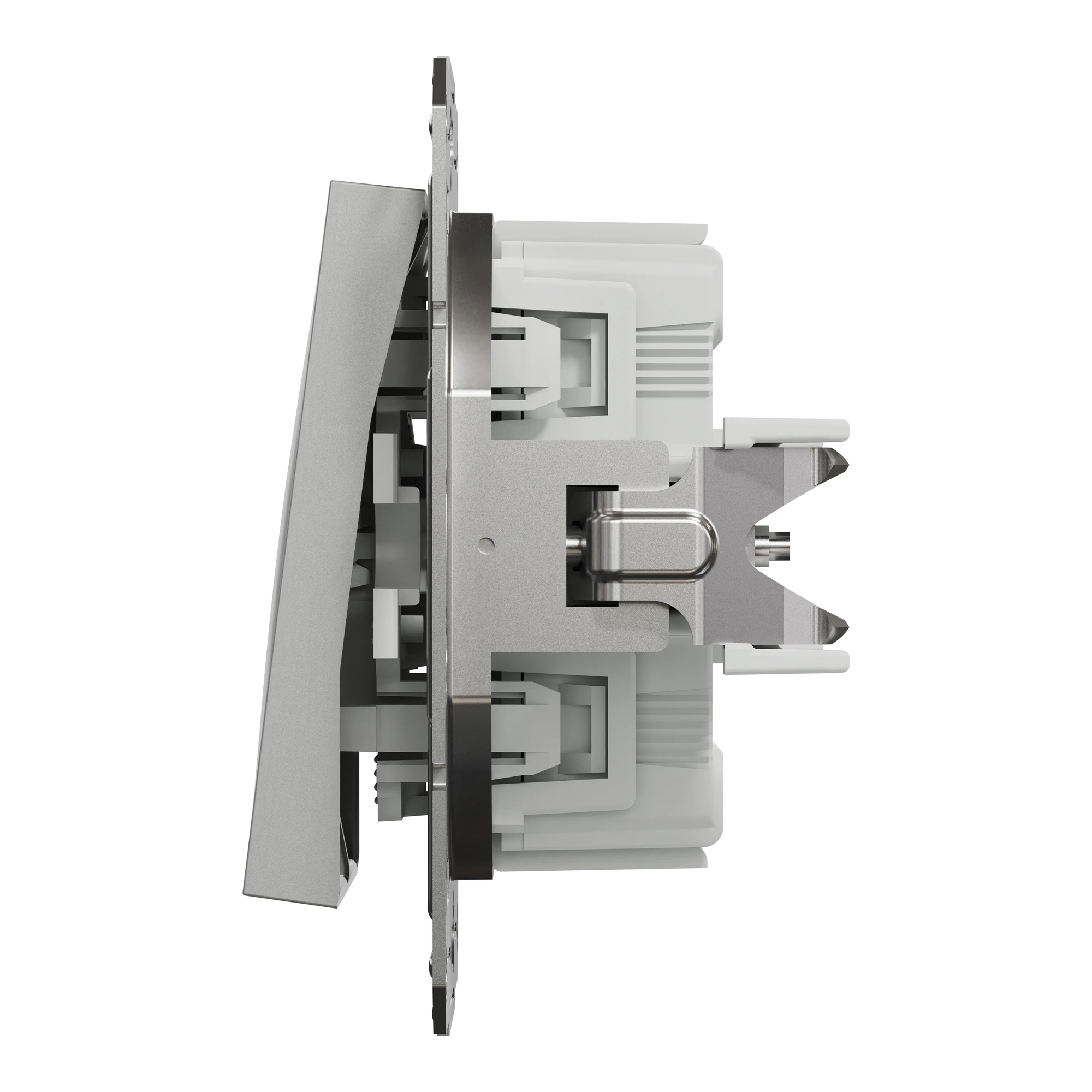 EPH0300161 ВИМИКАЧ ДВОКЛАВ САМОЗАЖ ASFORA АЛЮМ.