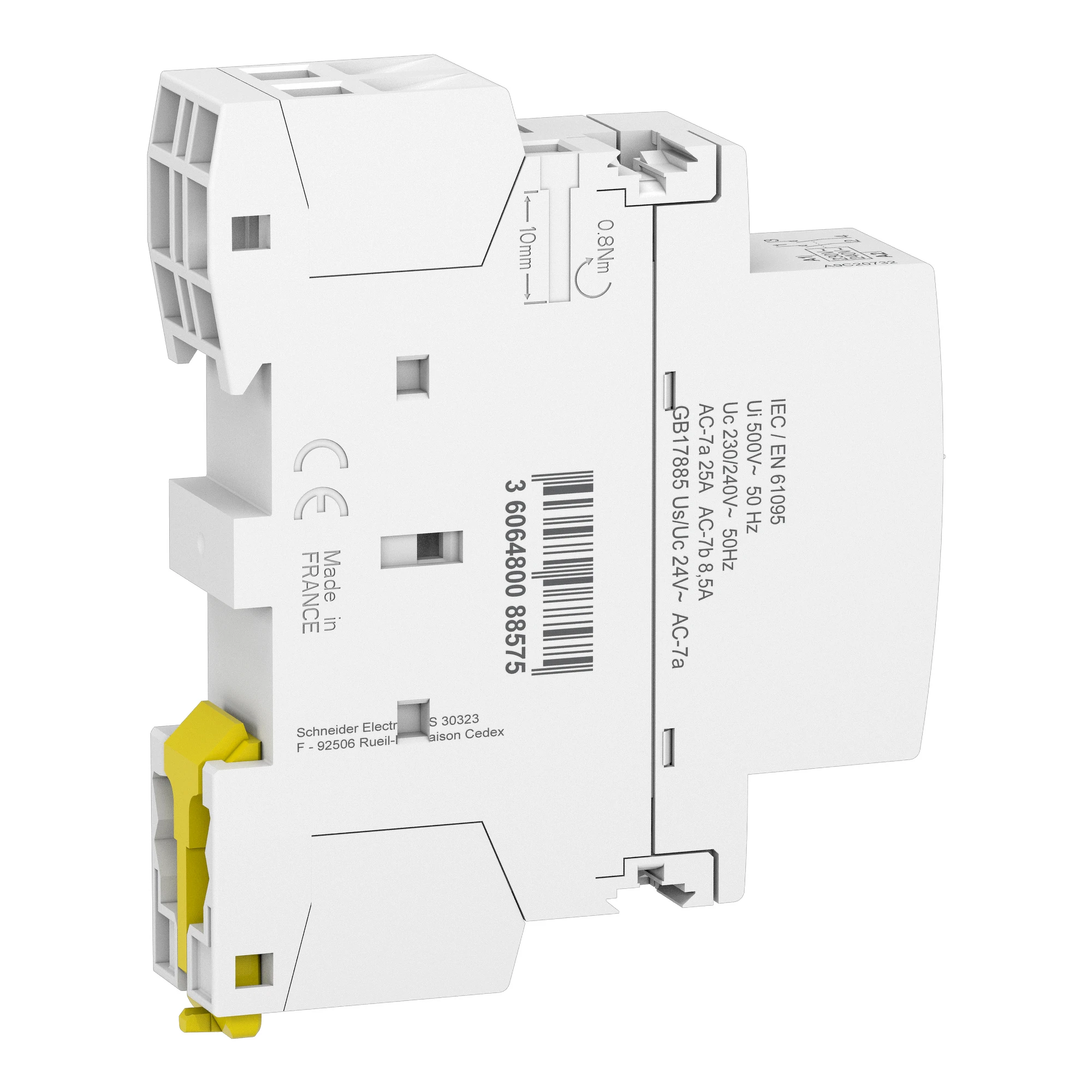 A9C20732 КОНТАКТОР 25A 2NO 230/240В ~ 50Гц